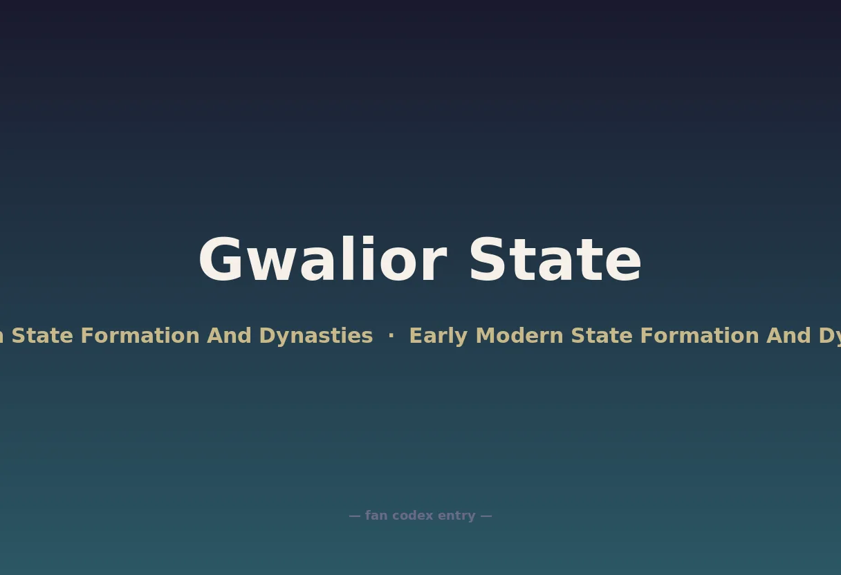 Gwalior State