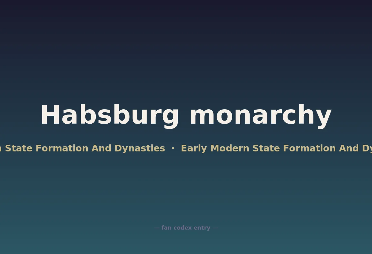 Habsburg monarchy
